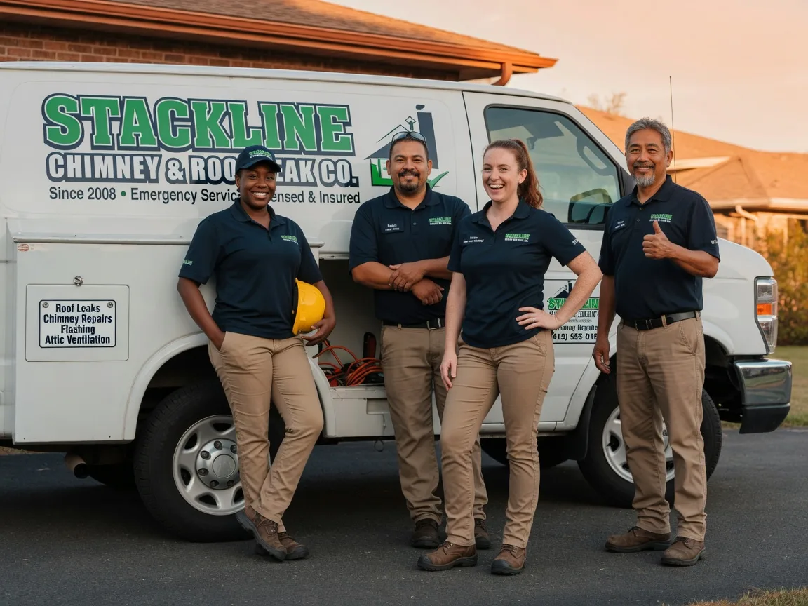 Chimney flashing repair company in Dresden, KS